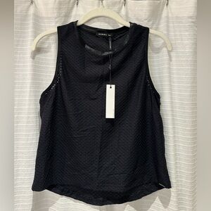 Koral Black Workout Tank by Ilana Kugel Size: Small